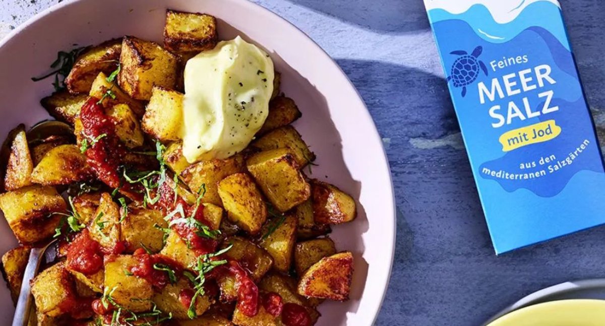 Rezept Patatas und Salzpackung